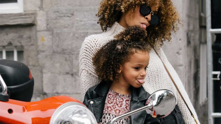 Cool Mom And Her Cool Daughter